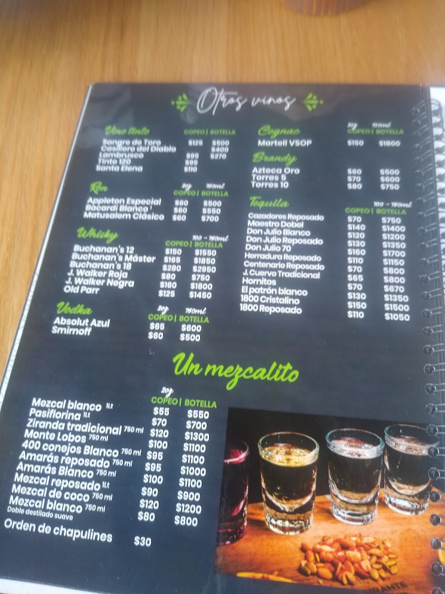 Restaurante Caracuaro Menu - Image 4