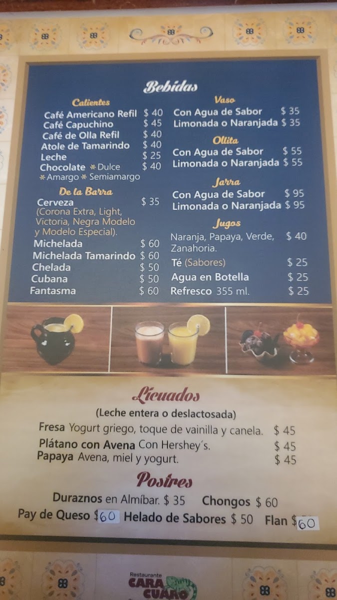 Restaurante Caracuaro Menu - Image 6